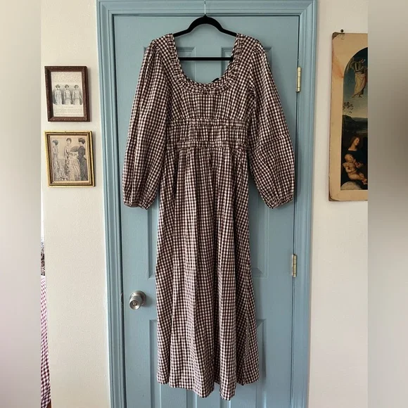 Damson Madder Dakota Dress | UK 12 US 8 - Picture 3 of 6